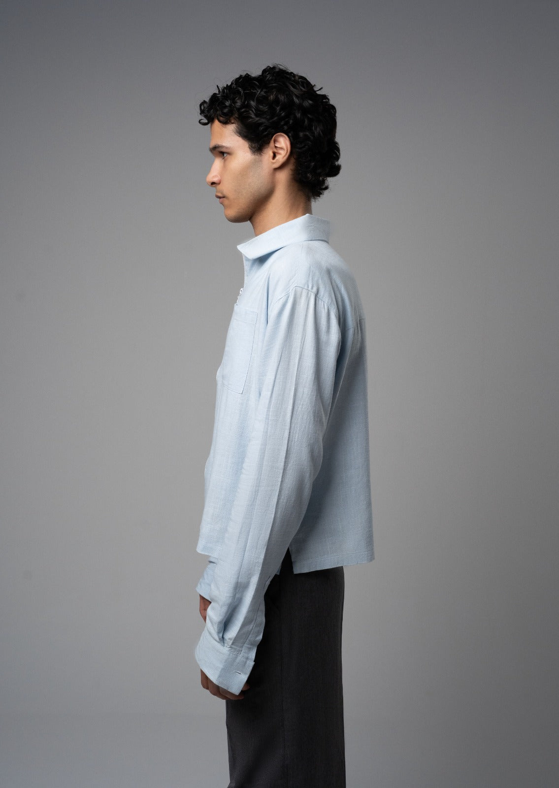SKYLINE CROPPED ZIB SHIRT