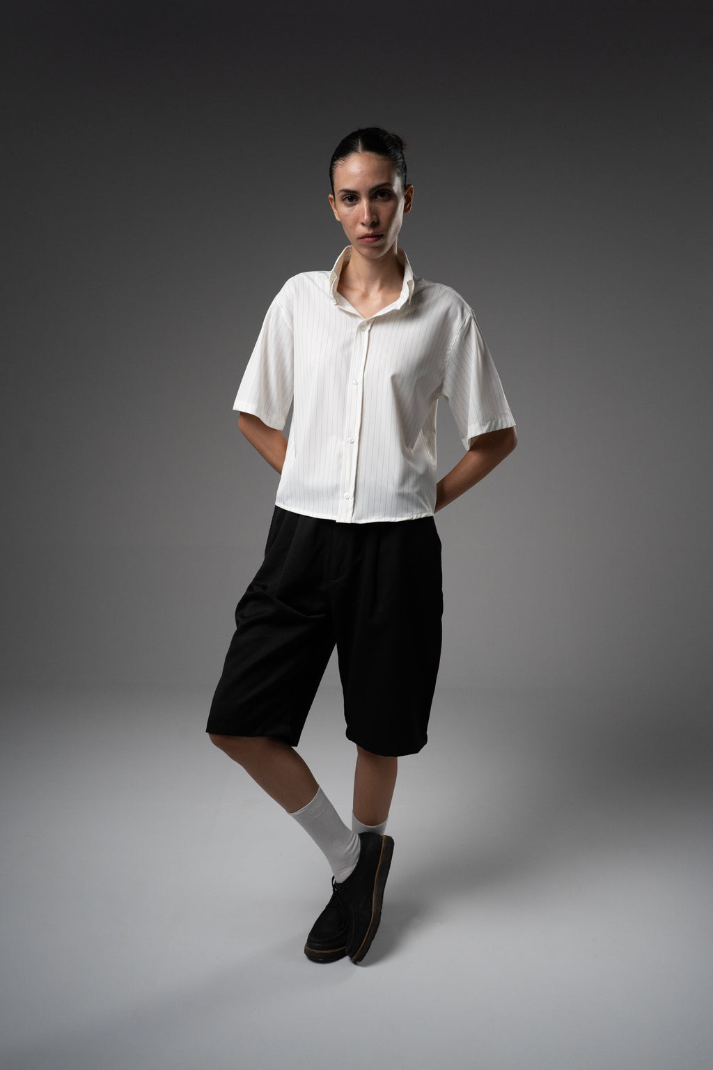 SOFT LINES HALF-SLEEVE SHIRT